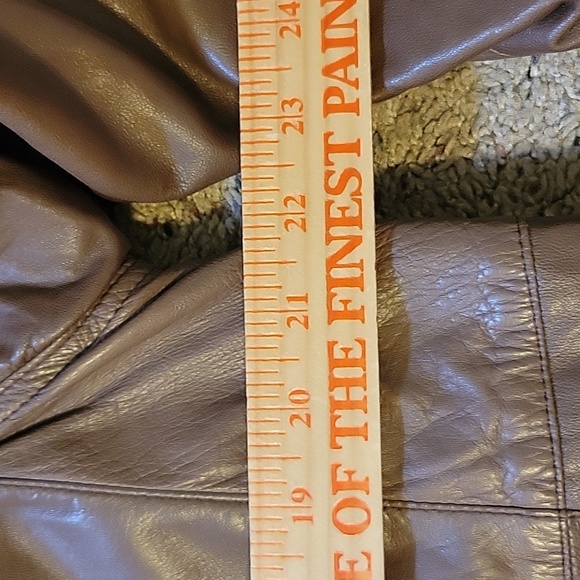 LINDA DRESNER Pelle Leather Ladies Coat - Picture 9 of 12